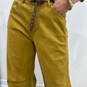 Pantalon Amadi Moutarde