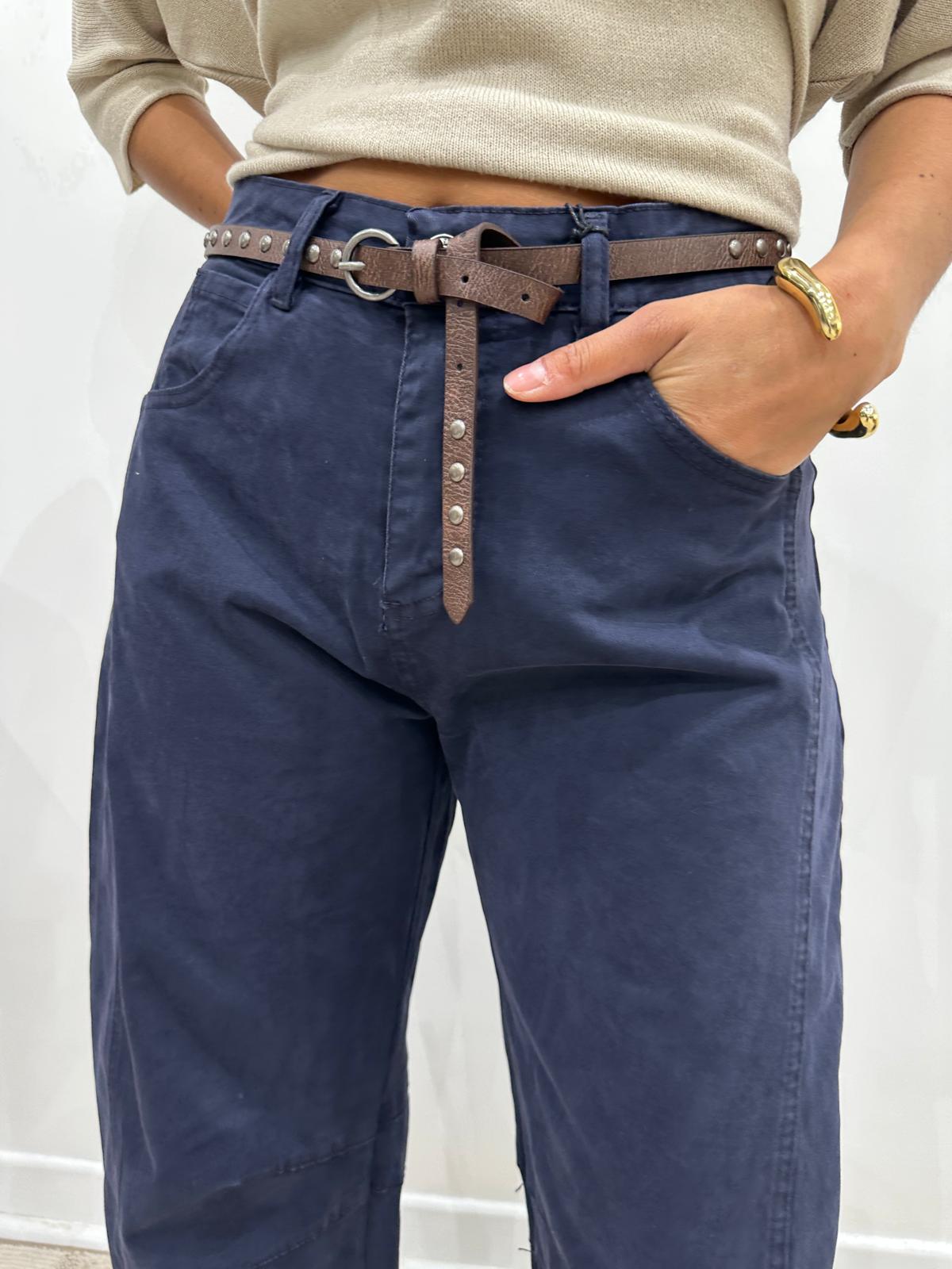Pantalon Amadi Bleu Marine