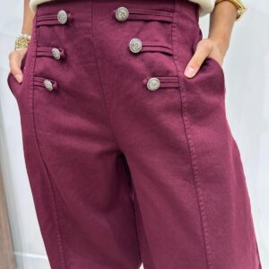 Pantalon Richie Bordeaux