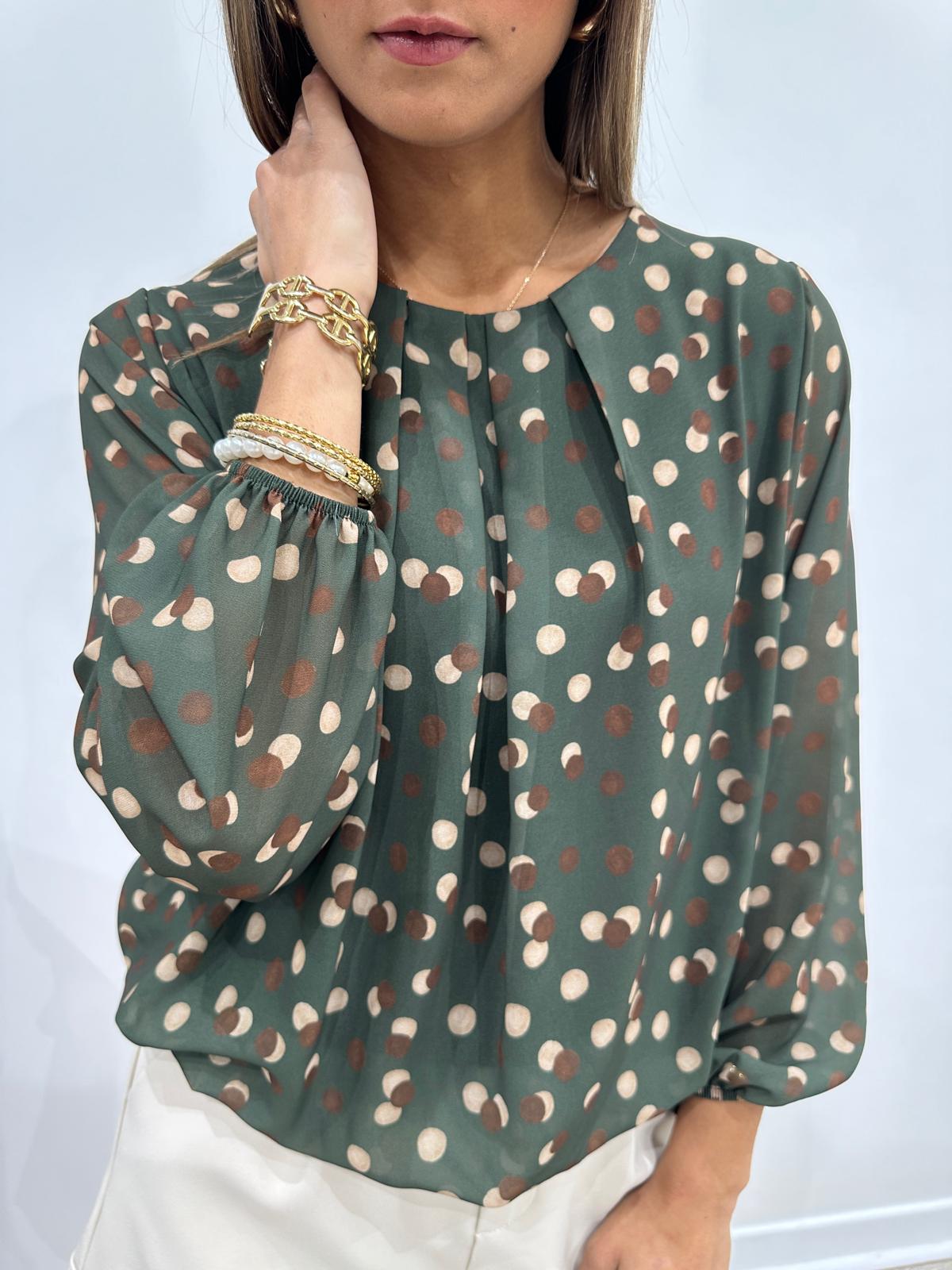 Blouse Petra Kaki