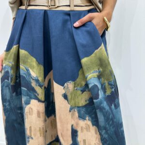 Jupe Armelle Bleue