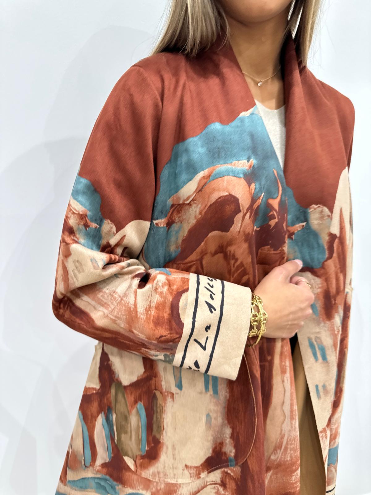 Veste Armelle Rouille