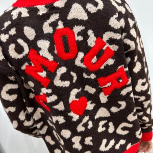 Gilet Amour Leopard