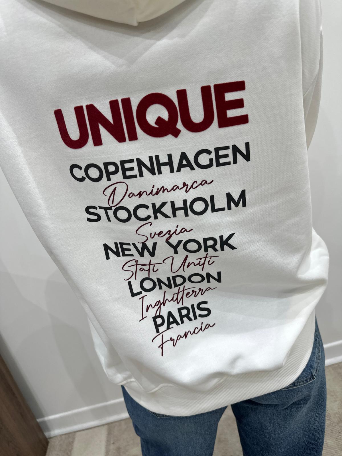 Sweat Unique Blanc