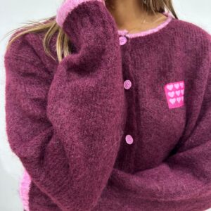 Gilet Helie Bordeaux