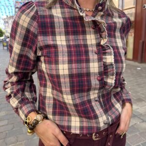 Chemise Ivana Bordeaux
