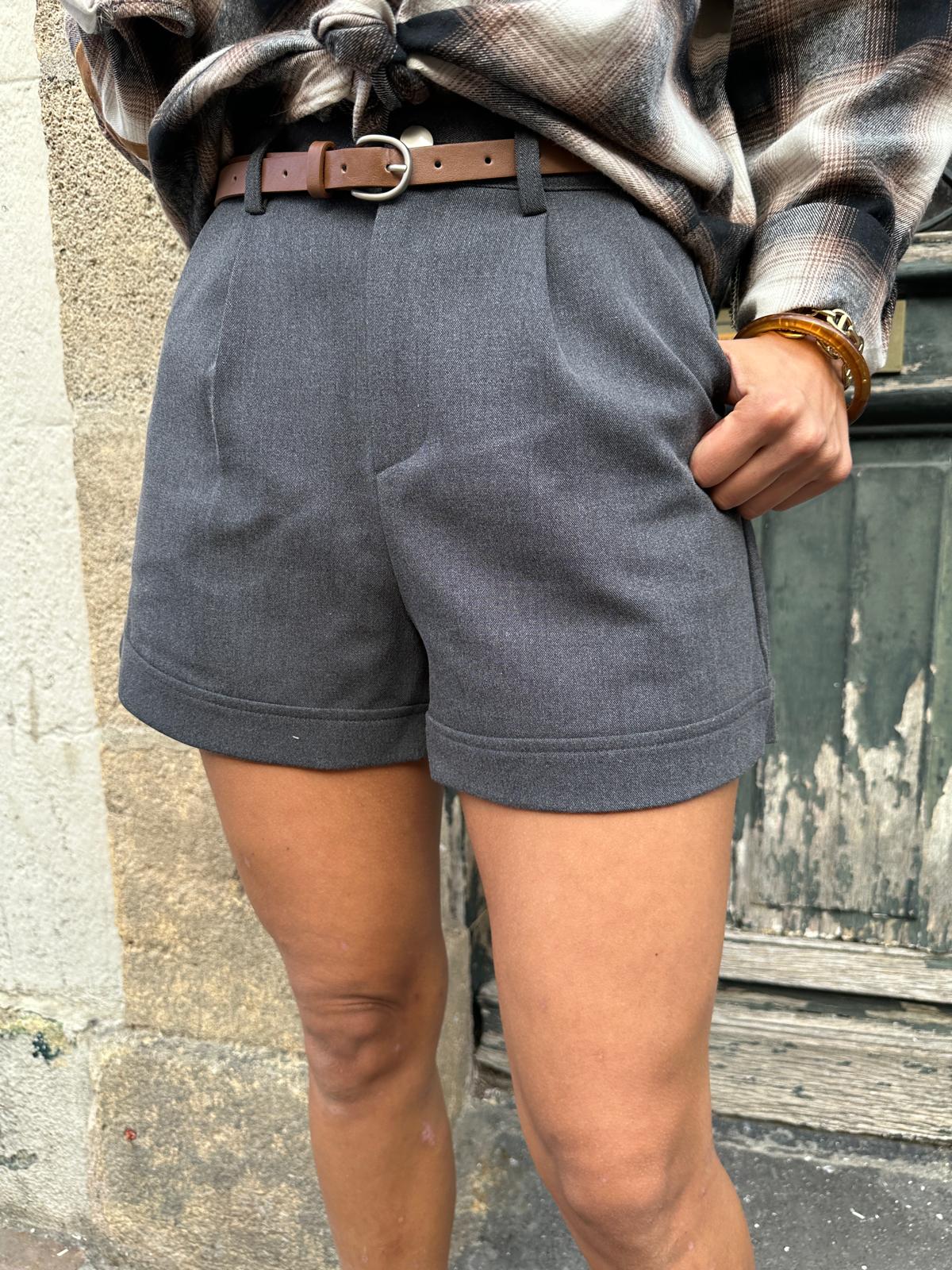 Short Marcel Gris