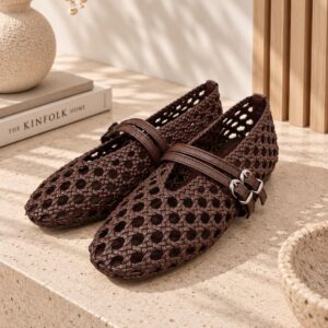 Ballerines Floris Chocolat