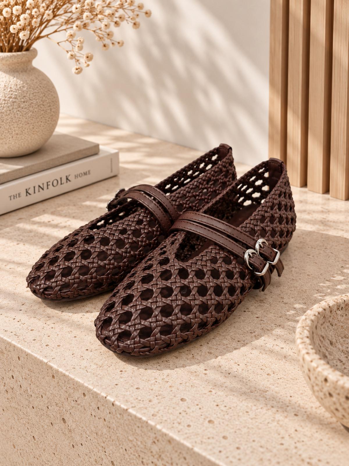 Ballerines Floris Chocolat