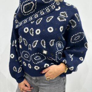 Pull Foulard Bandana Marine