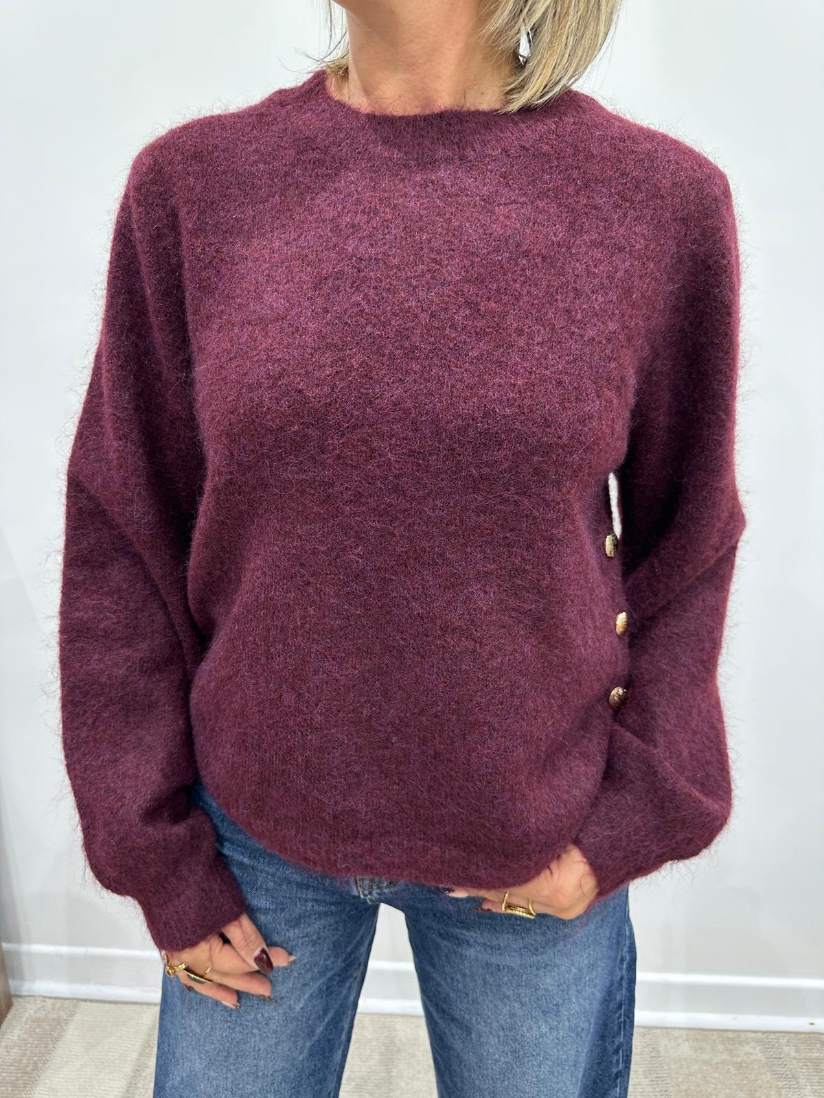 Pull Eloise Bordeaux