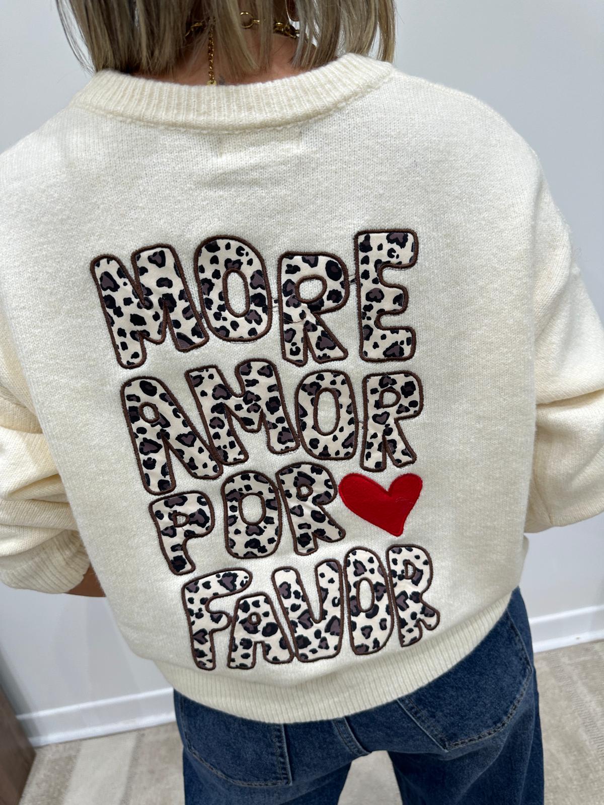 Pull More Amor Por Favor Leopard