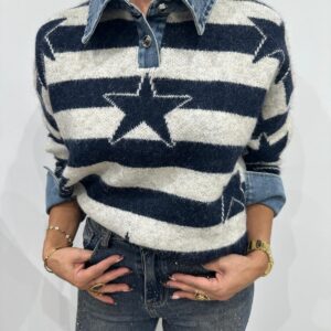 Pull Mariniere Etoile