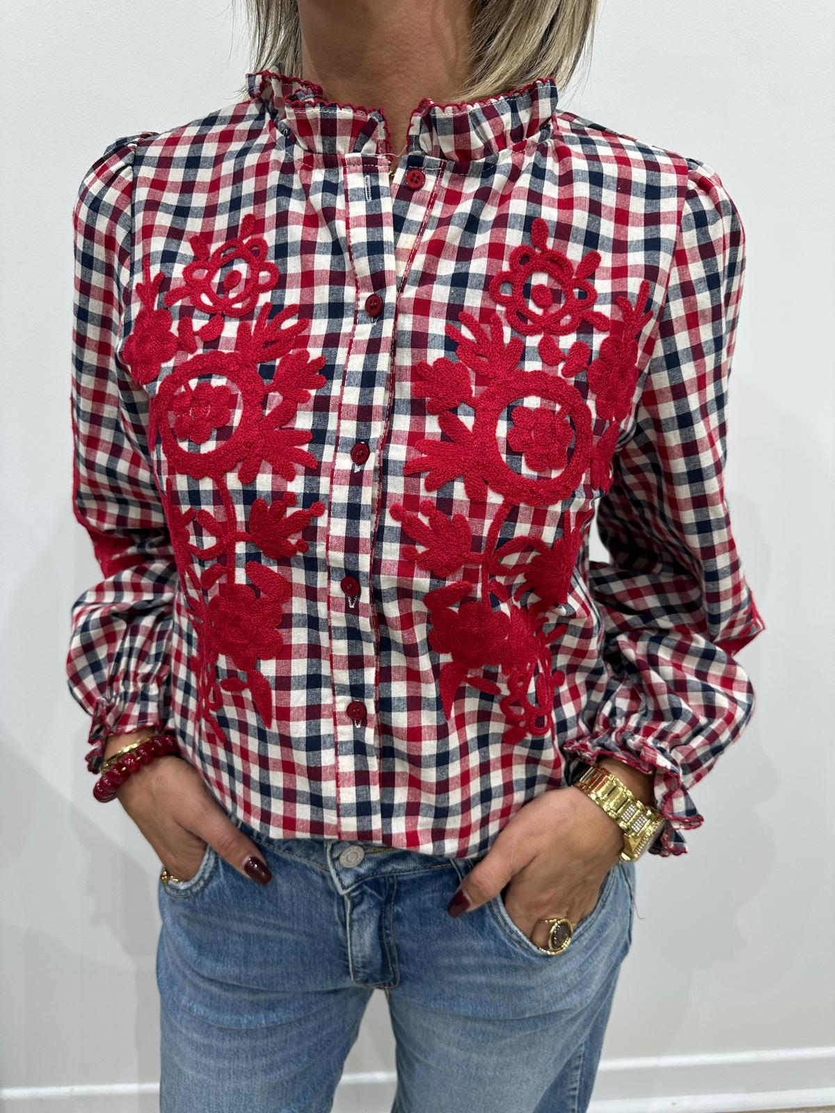 Blouse Damiri Rouge