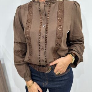 Chemise Anne Chocolat
