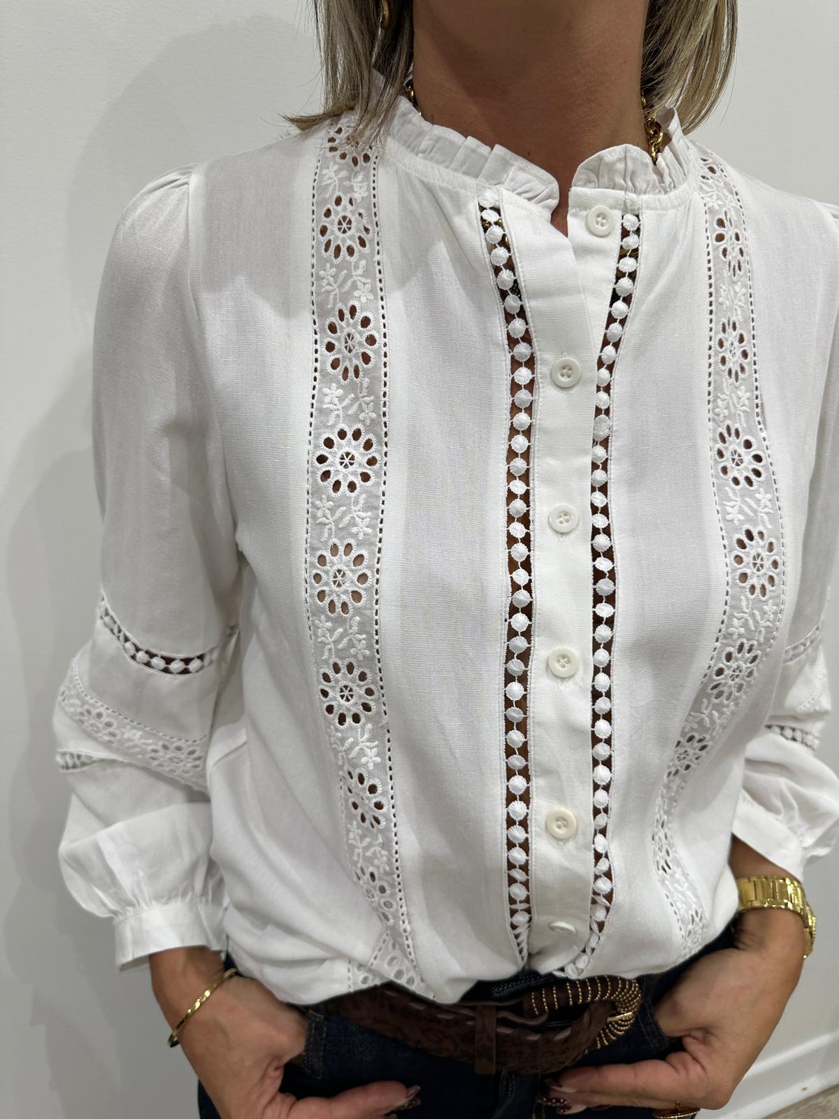 Chemise Anne Blanche
