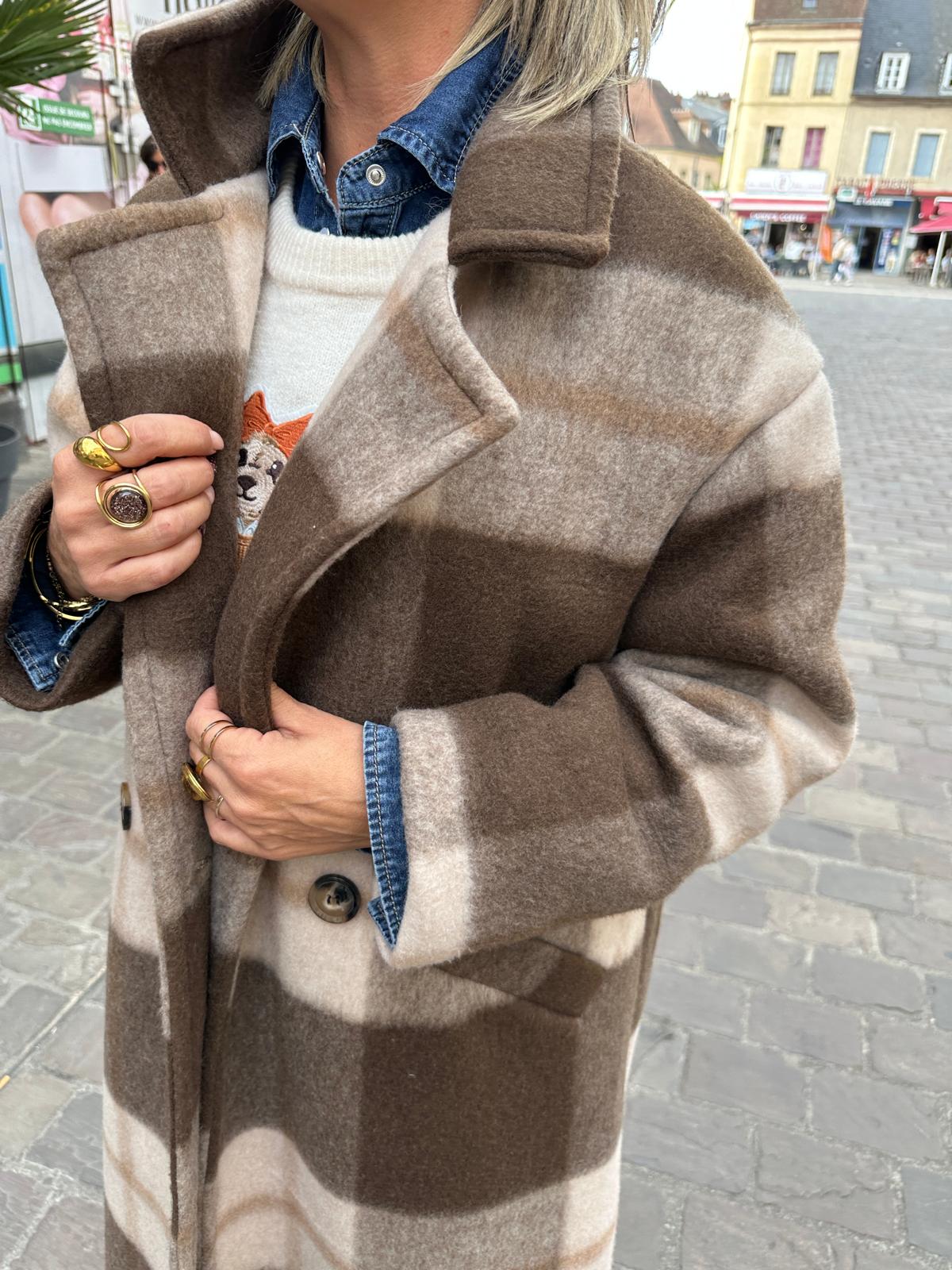 Manteau Palie Choco