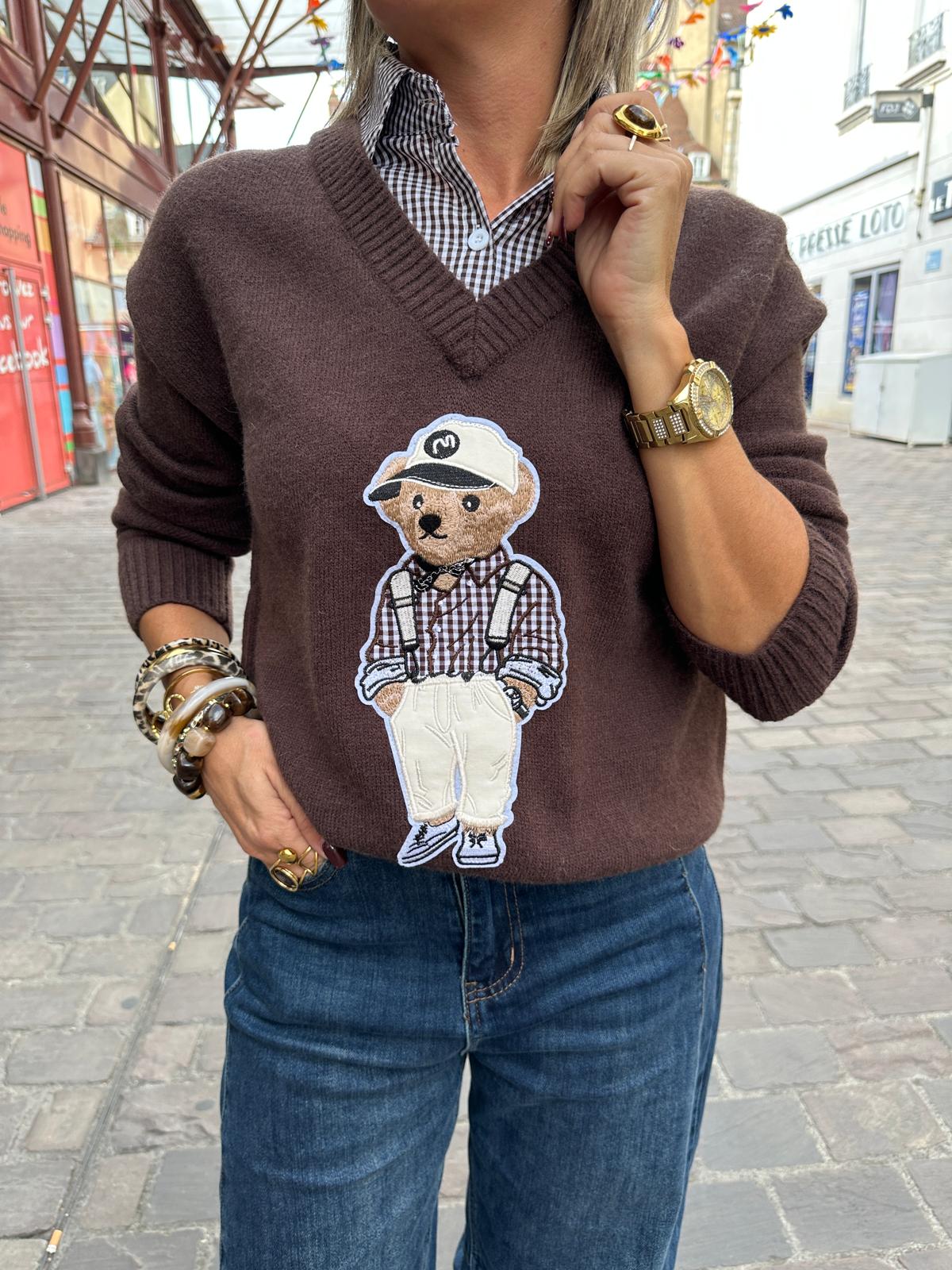 Pull Chemise Nounours