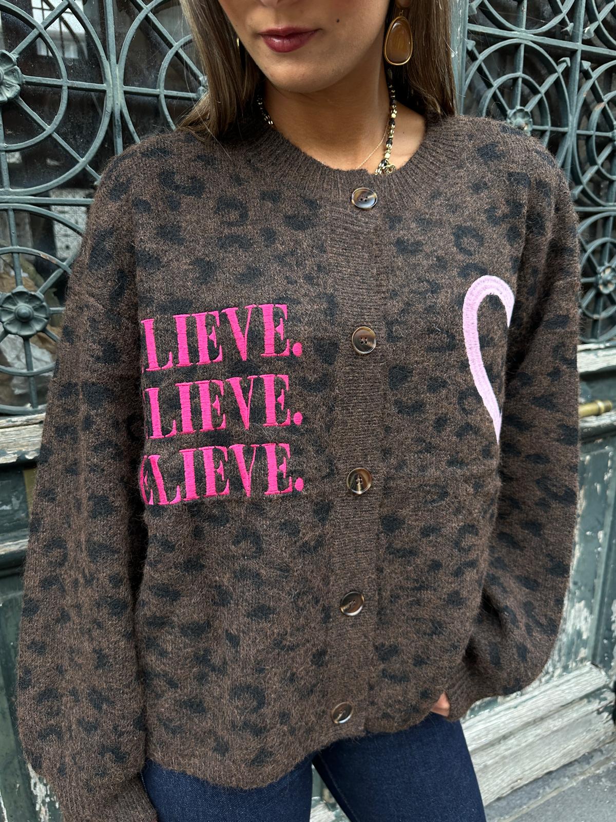 ‼️ Précommande ‼️ – Gilet Leopard Believe