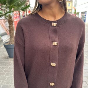 Gilet Maolie Chocolat