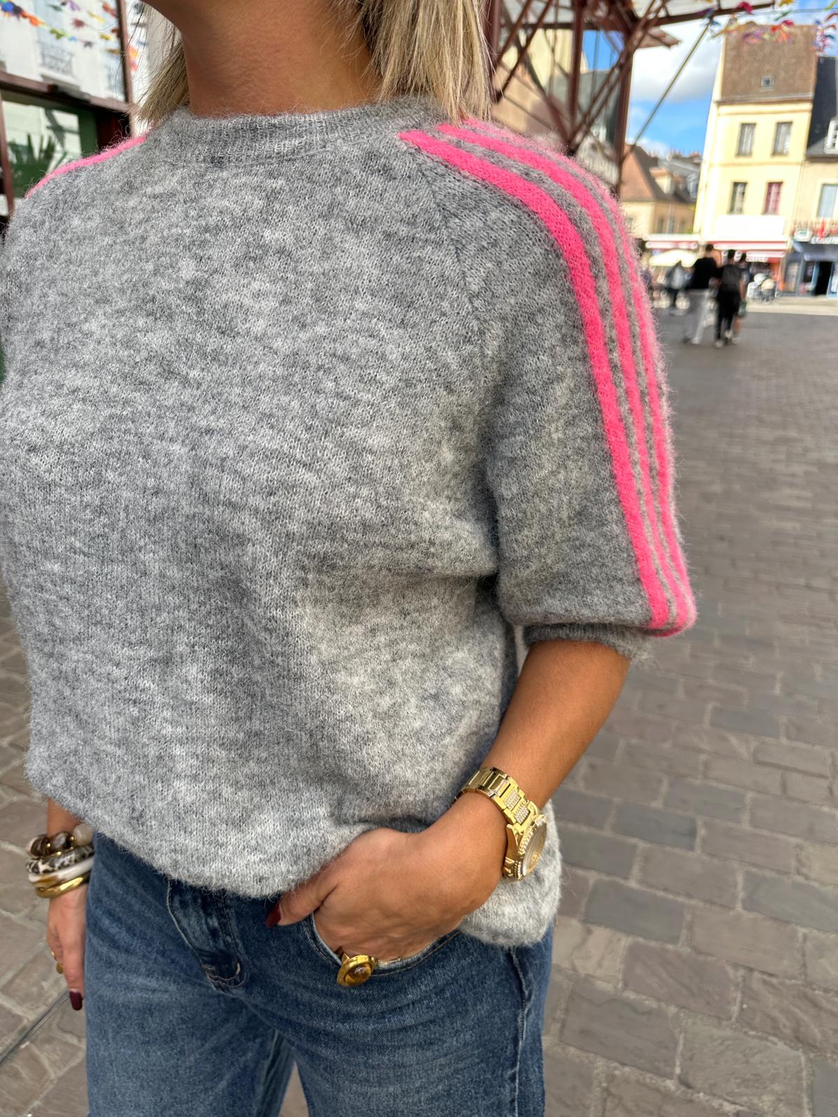 ‼️ Précommande ‼️ – Pull Menzo Gris