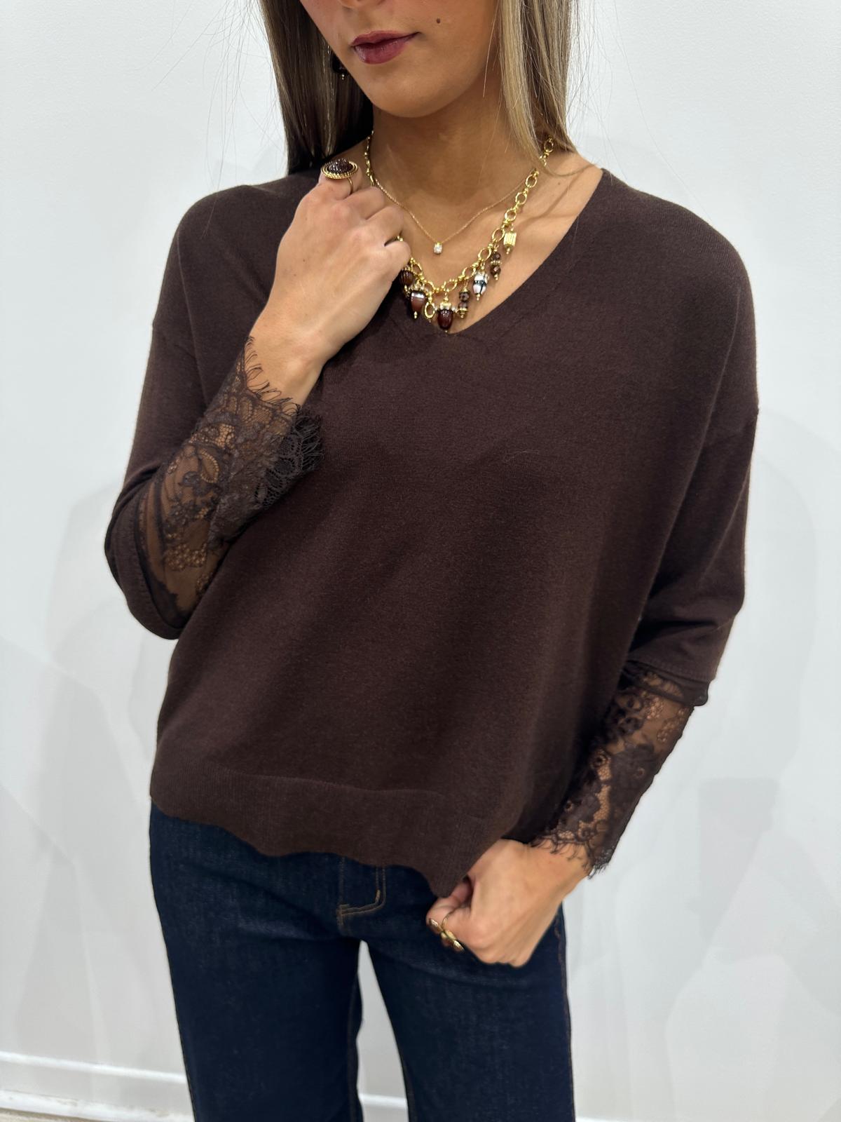 Pull Eliott Chocolat