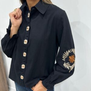 Chemise Maguerie Noire