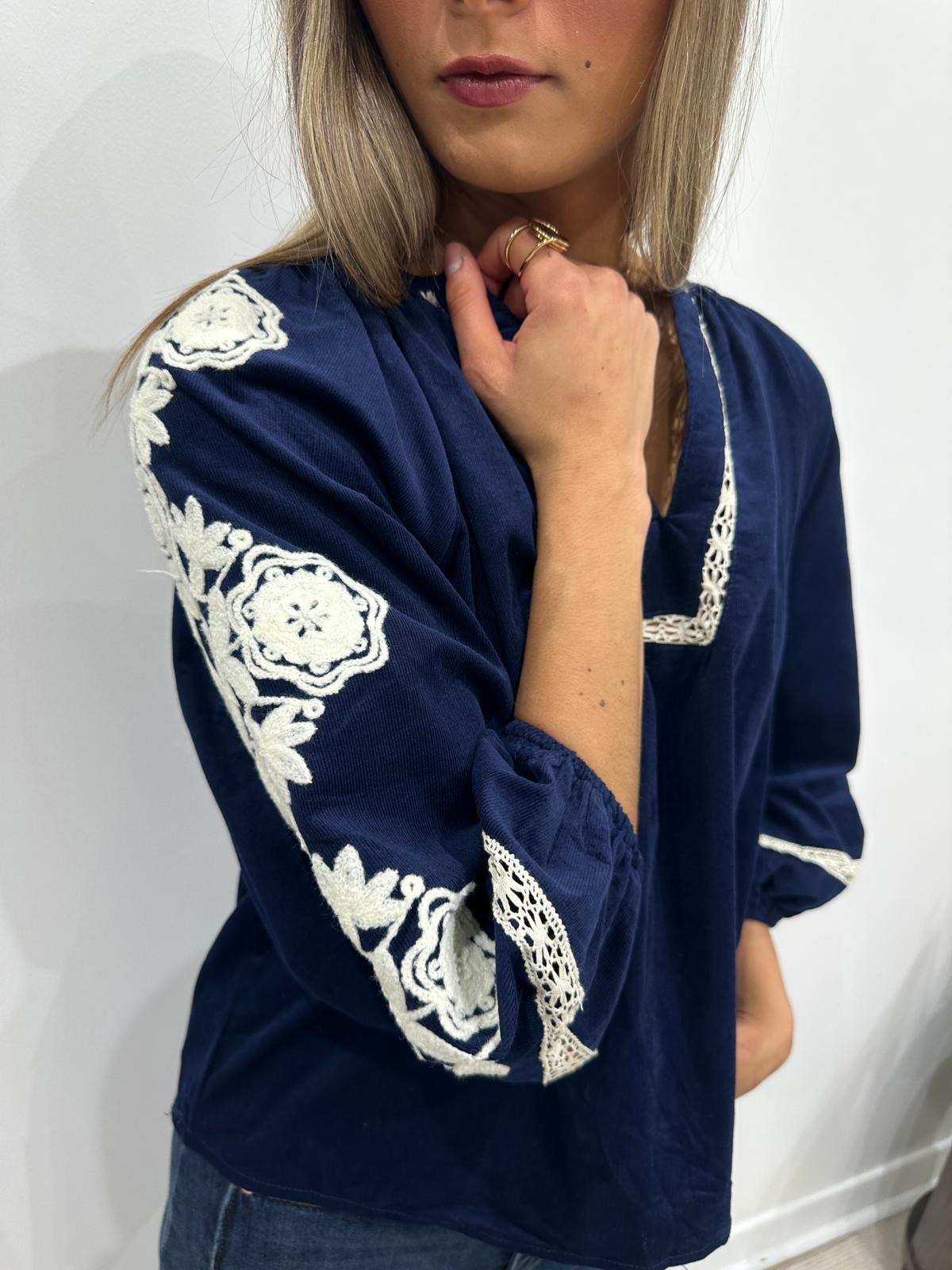 Blouse Loenie Marine