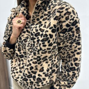 Veste Polaire Leopard