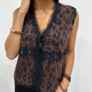 Gilet Leopard Sofie