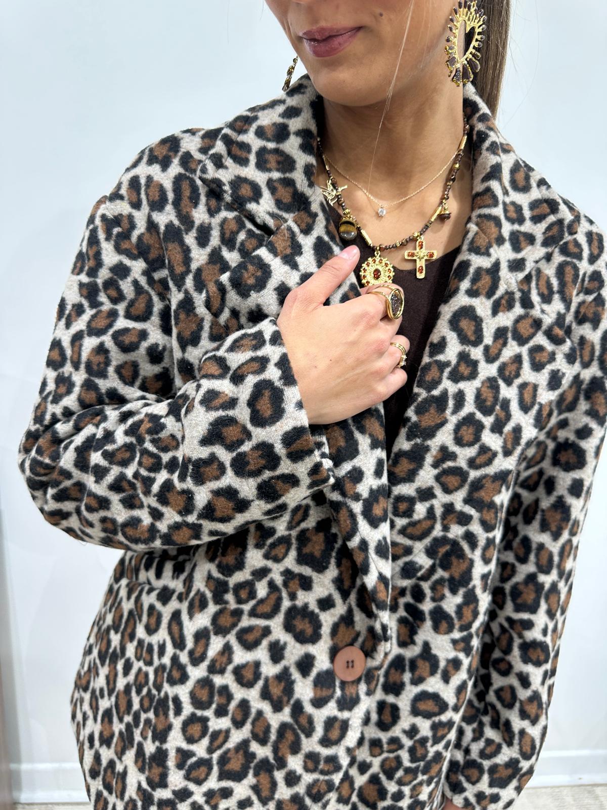 Veste Blazer Leopard