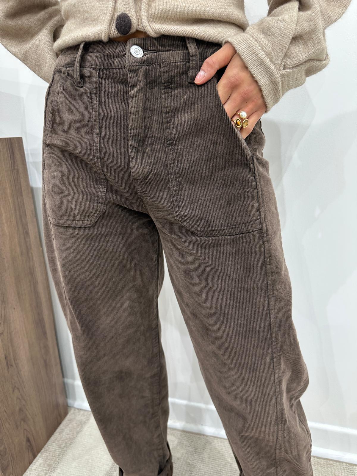 Pantalon Ballon Gustave Chocolat