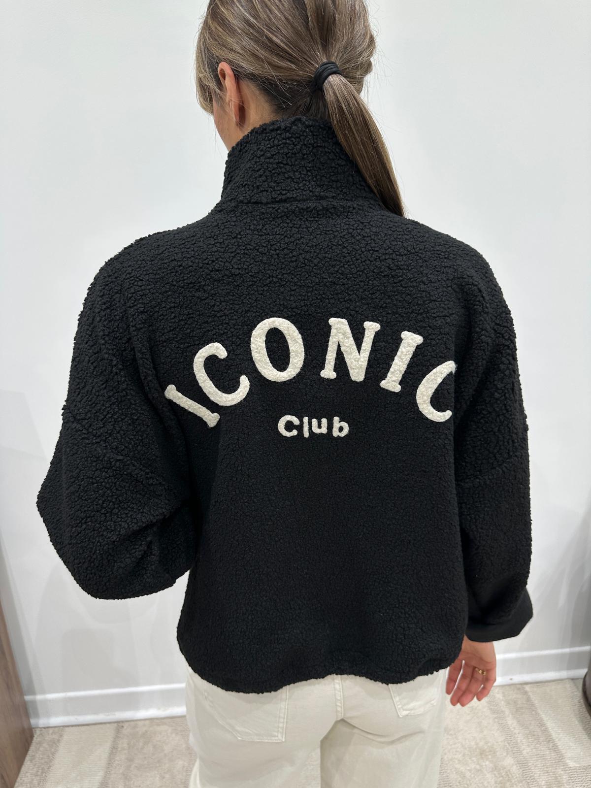 Veste Polaire Iconic Club Noir