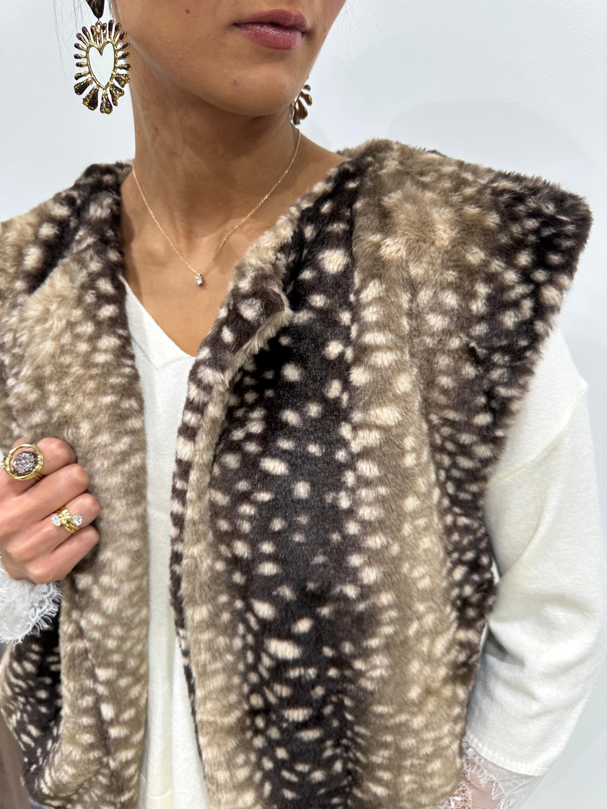 Gilet Fausse Fourrure James