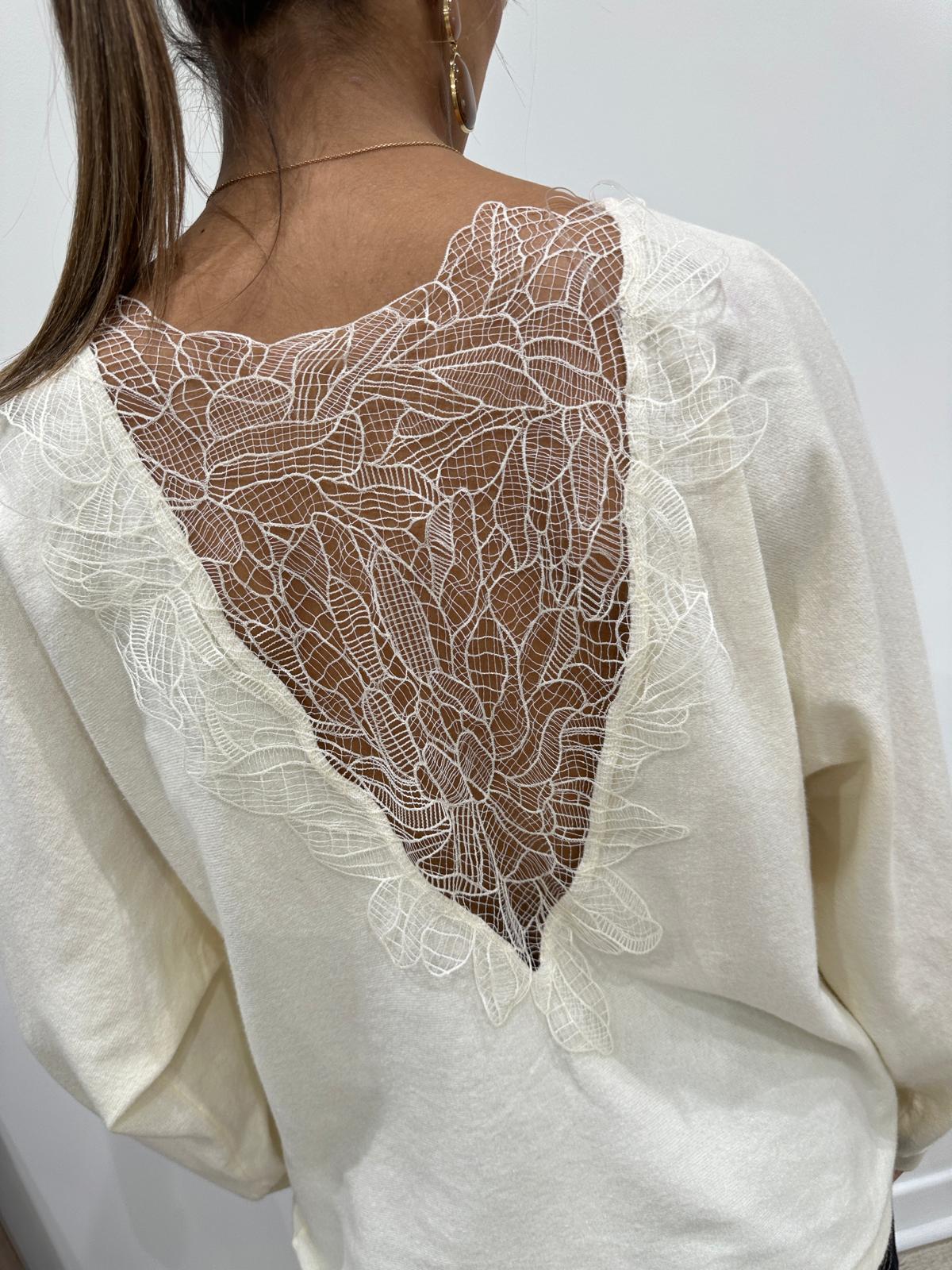 Pull Ilda Ecru