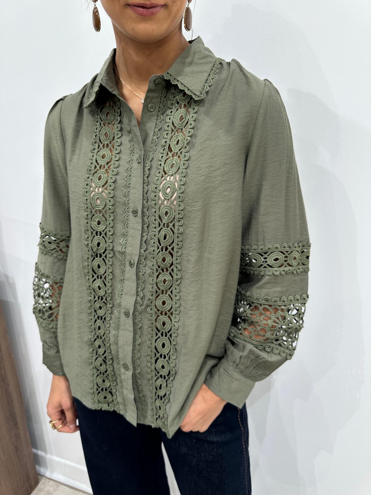 Chemise Emie Kaki