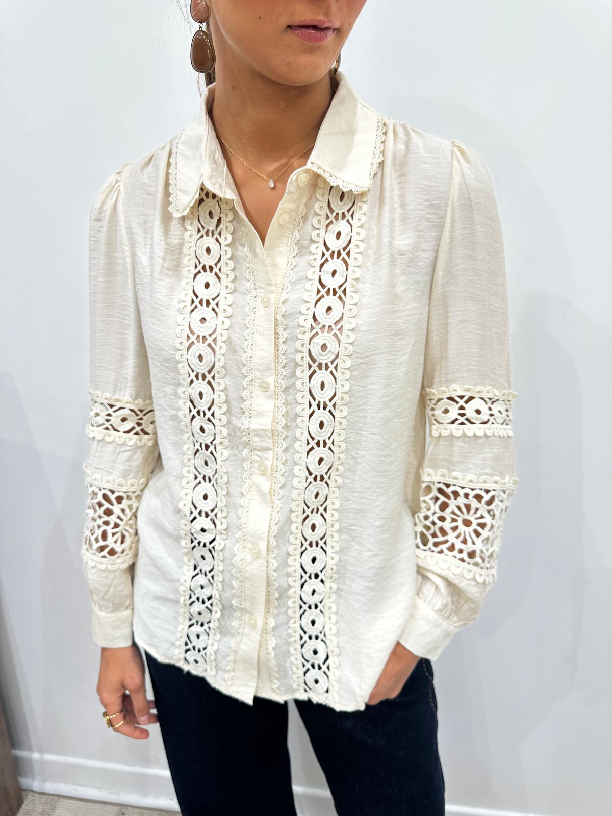 Chemise Emie Beige