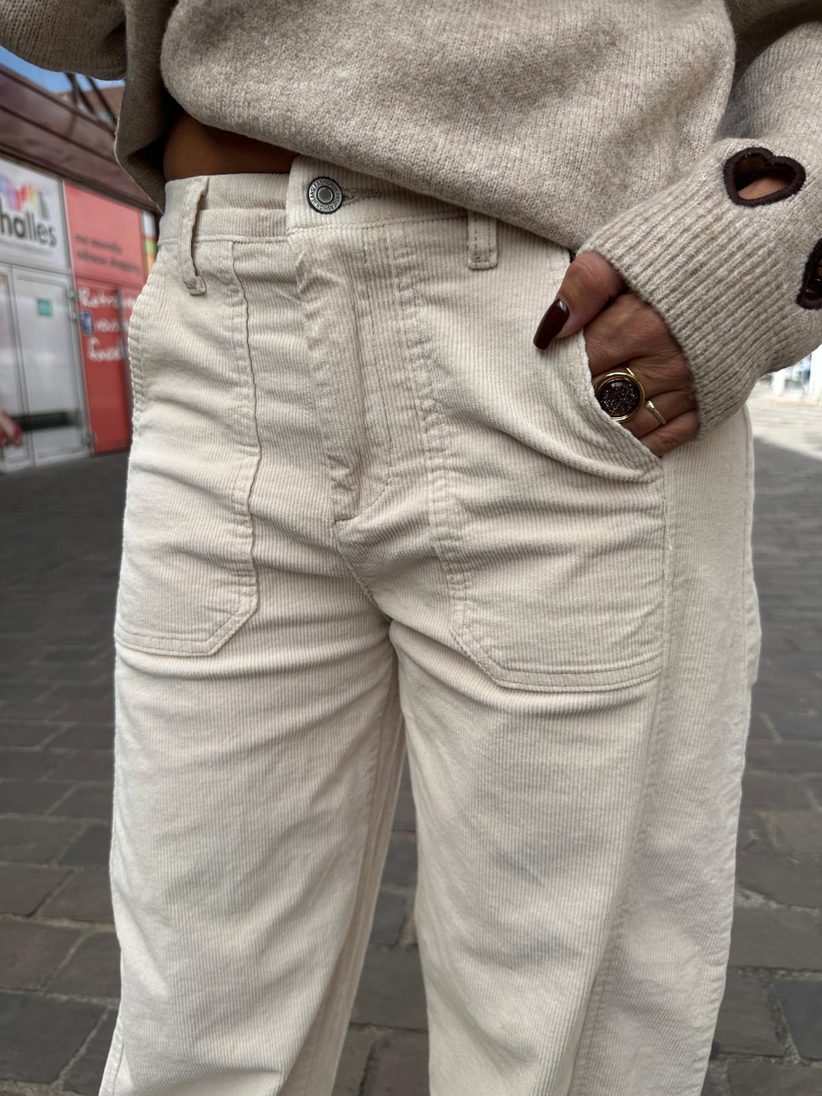 Pantalon Ballon Gustave Ecru
