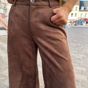 Pantalon Suédine Bohème