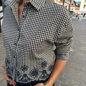 Chemise Vichy Brodée - Betule