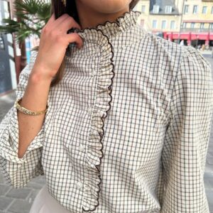 Blouse à Carreaux Ramo