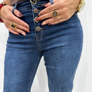 Jean Droit Boutons Bijoux - Sabine