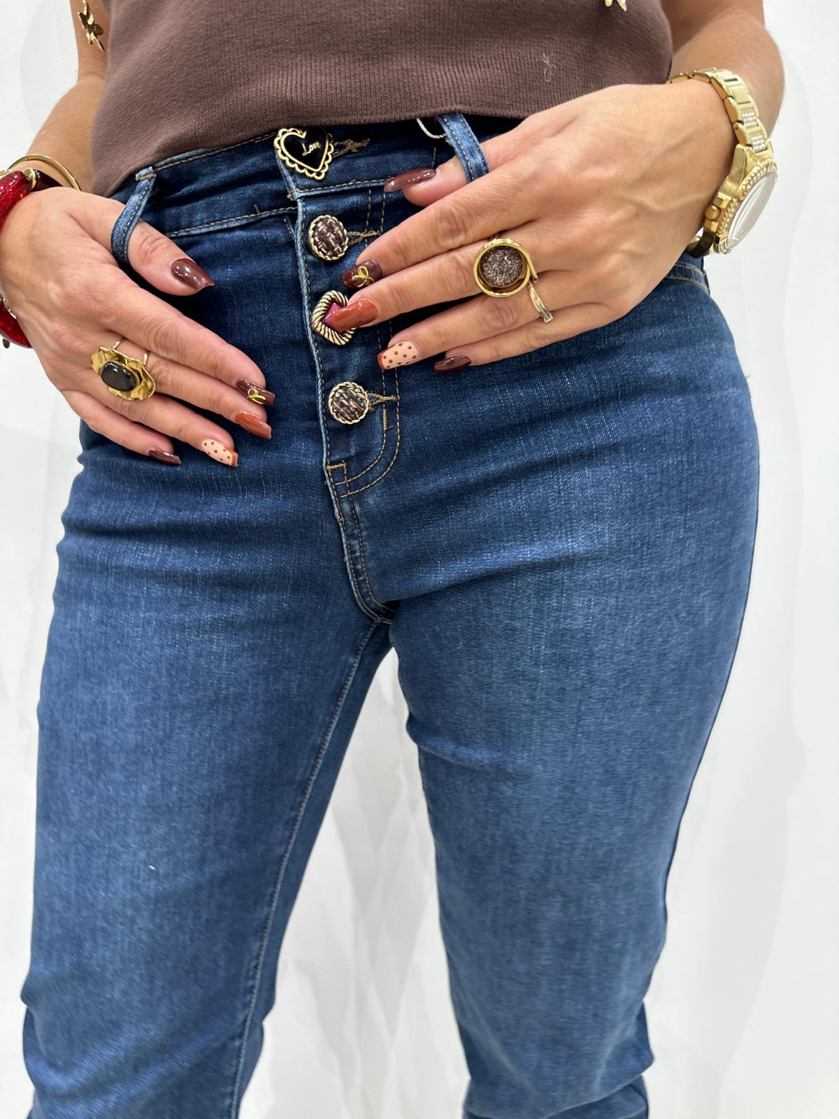 Jean Droit Boutons Bijoux – Sabine