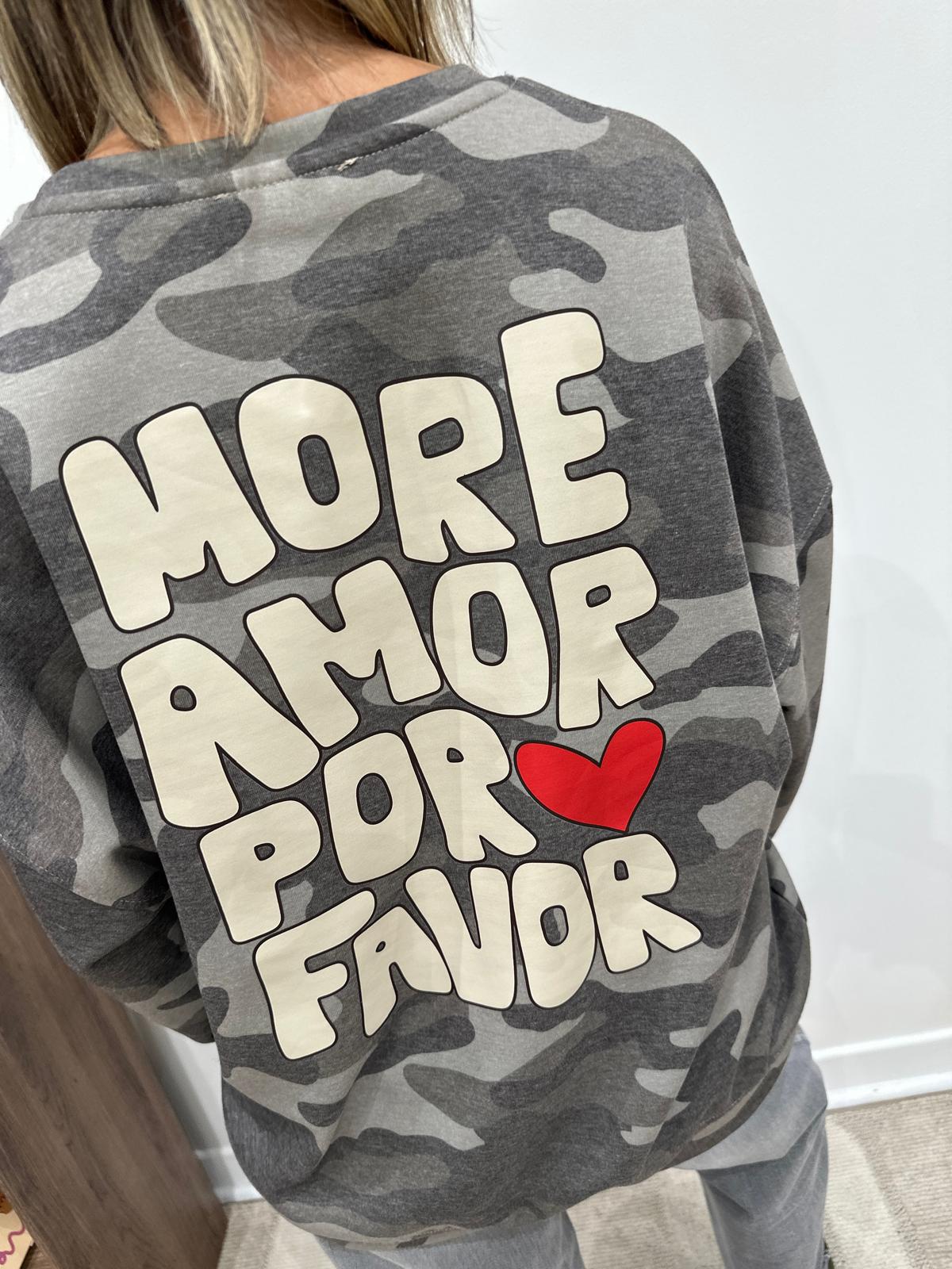 Sweat Camouflage More Amor