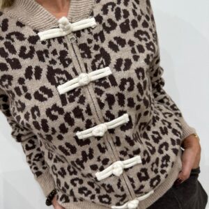 Gilet Leopard Attache Brandebourgs