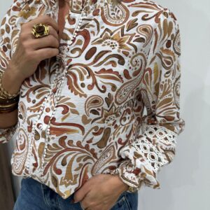 Blouse Imprimée Bohème - Oriane