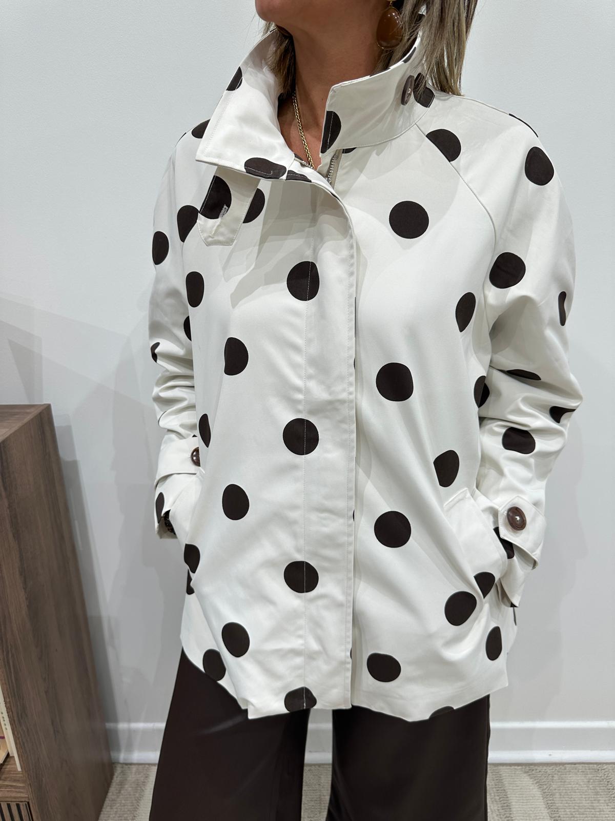Veste à Pois Chocolat – Maïna