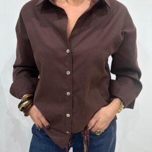 Chemise Aline Chocolat