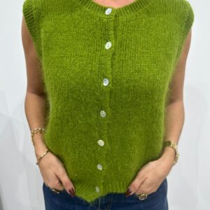 Gilet Sans Manches en Mohair - Solveig
