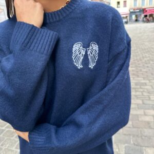 Pull Ailes D'ange Marine - Alixane